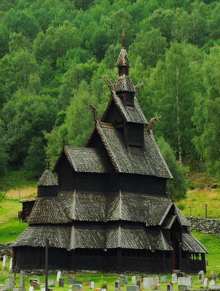 Borgund Stave Church, Norway — Stock Photo, Image