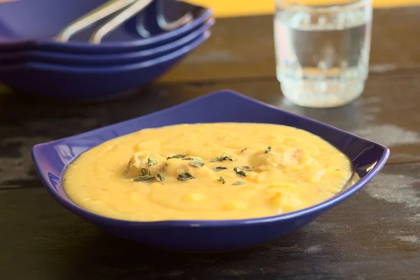 Sopa de guisante partida amarilla — Foto de Stock