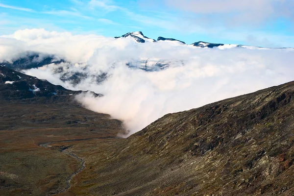 Pico de Galdhopiggen na Noruega — Fotografia de Stock