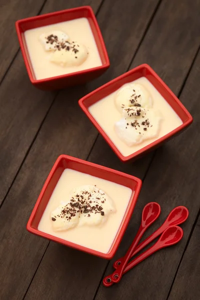 Floating Island Dessert — Stock Photo, Image