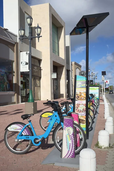 Oranjestad Aruba Prosinec 2020 Půjčovna Kol Green Station Podél Lloyd — Stock fotografie