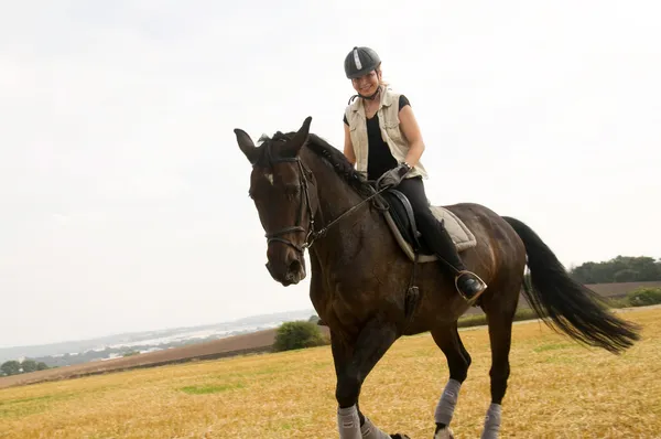 Equestrienne — Fotografia de Stock