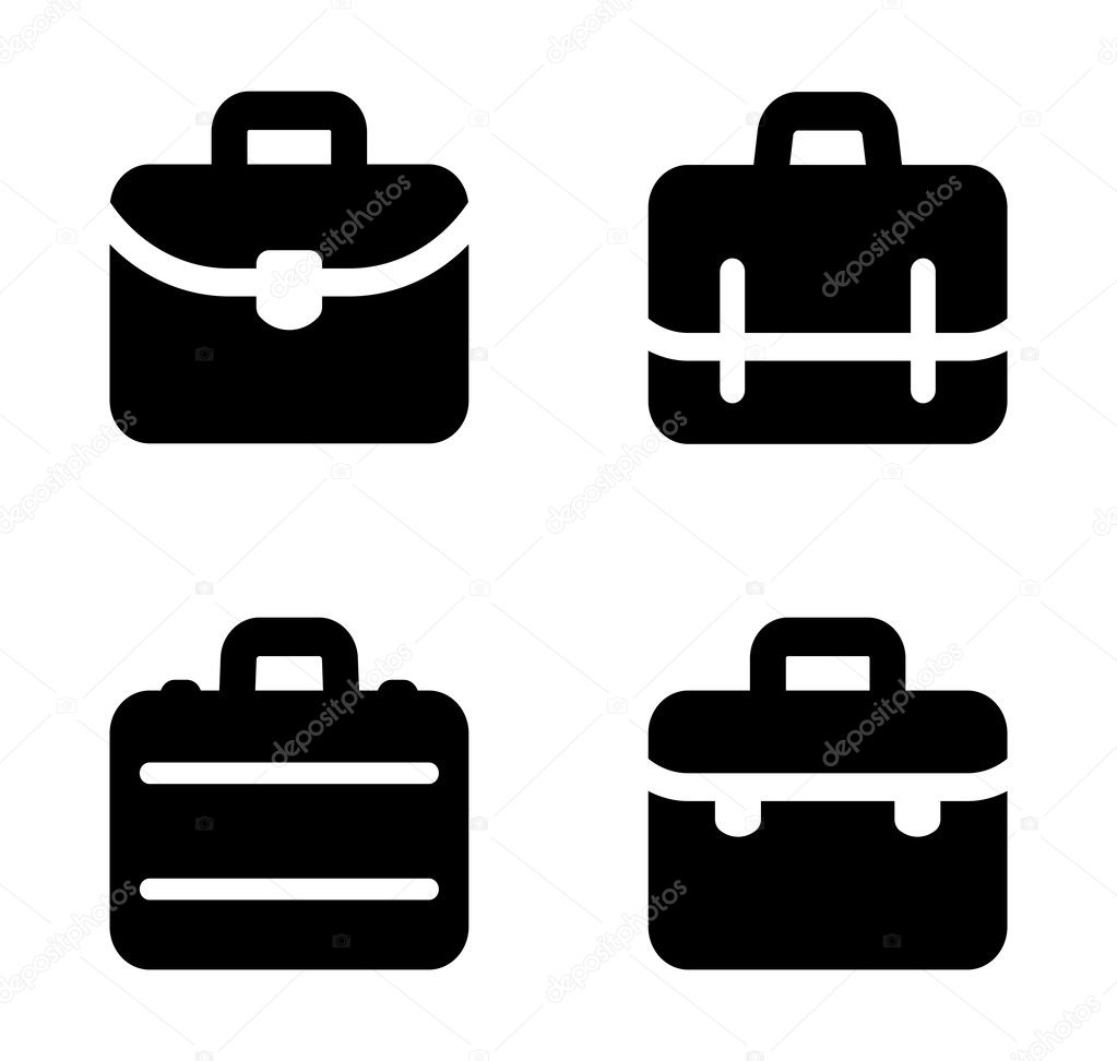 Briefcase icons