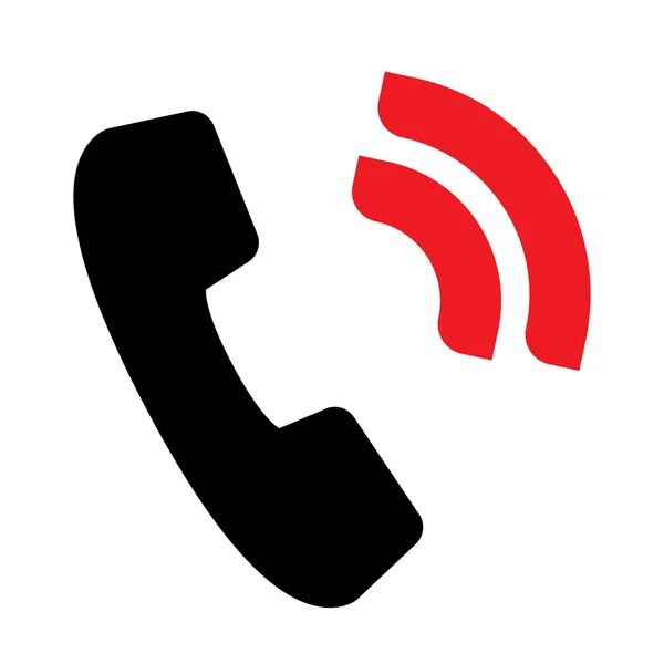 Знак телефона — стоковый вектор