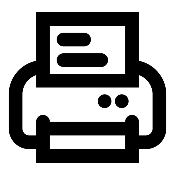 Икона принтера — стоковый вектор
