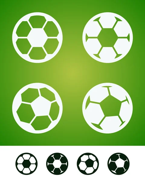 Signo de fútbol — Vector de stock