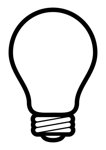 Light bulb — Stock Vector