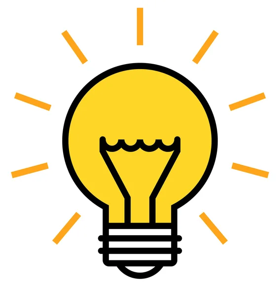 parlayan ampul simgesi