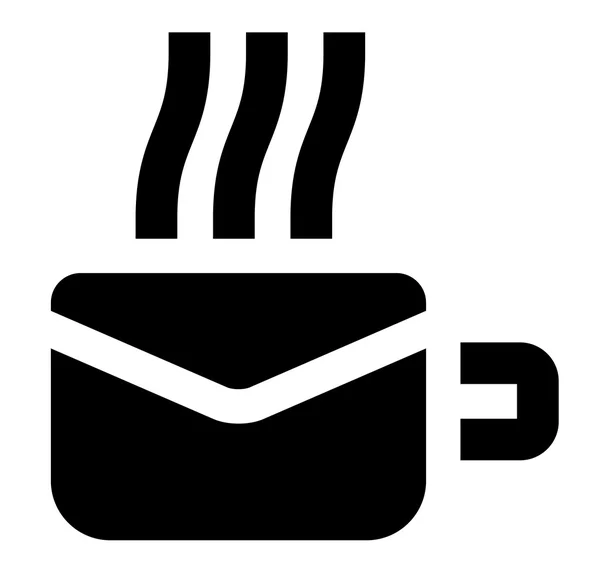 Morgon e-postikonen — Stock vektor