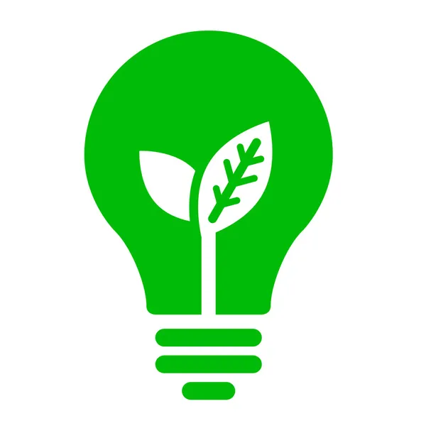 Ekoloji ampul simgesi