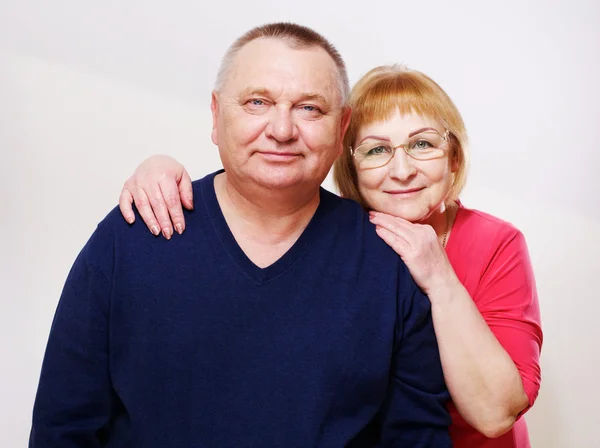 Happy couple mature portrait — Photo