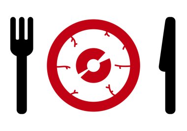 포크, 나이프, 눈Çatal, göz, bıçak