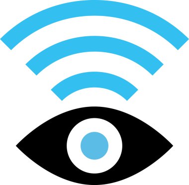 Ücretsiz wi-fi bölgesi simgesi