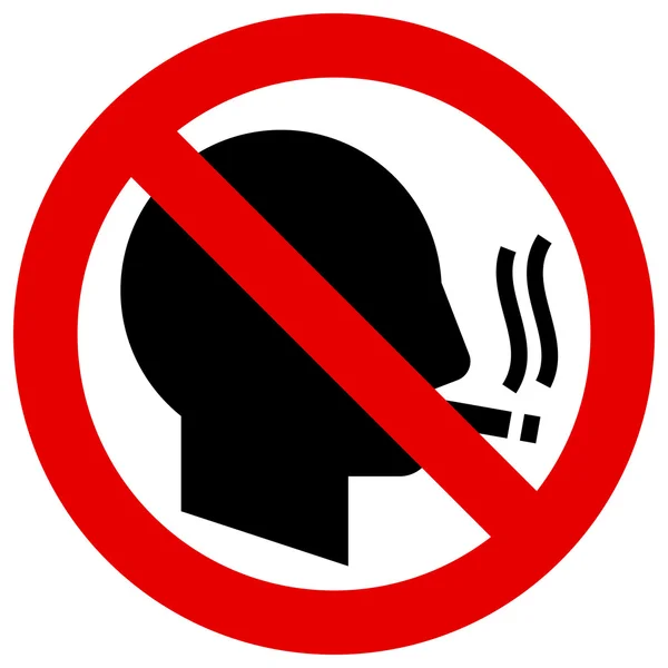 No smoking icon — Stock Vector