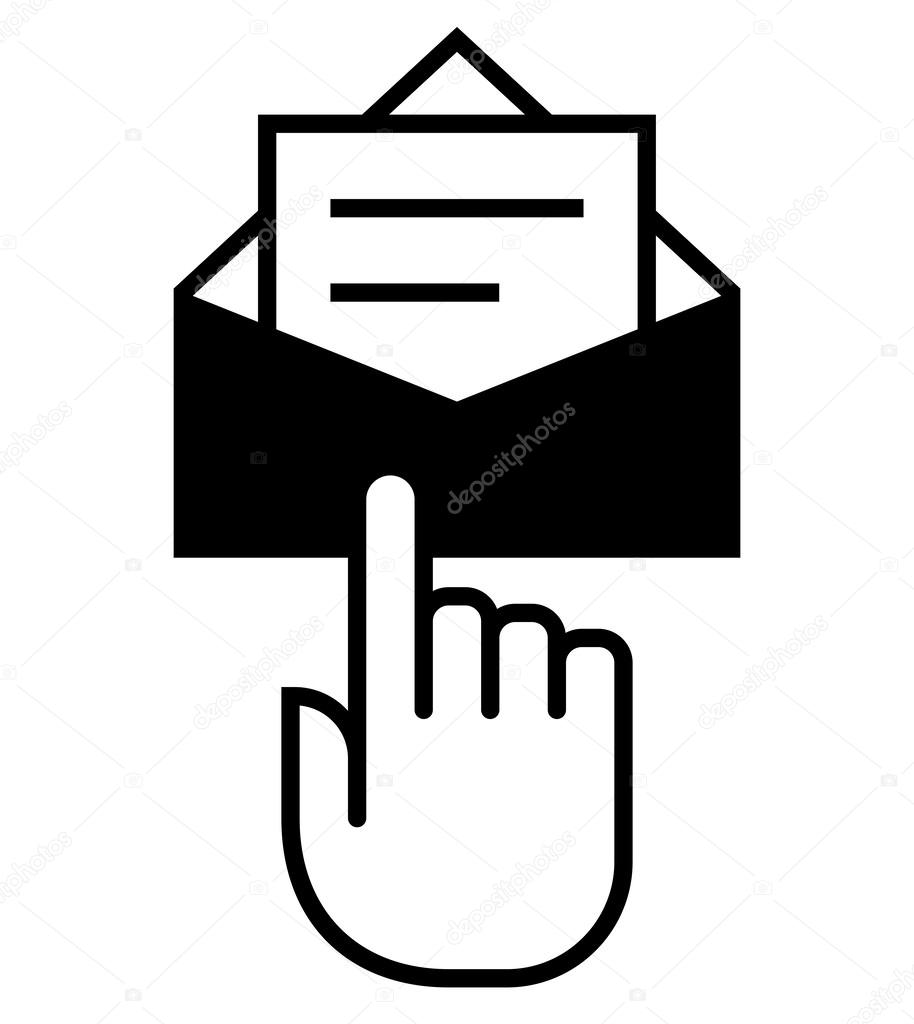 Subscribe Newsletter Icon Stock Vector Image By C Furtaev