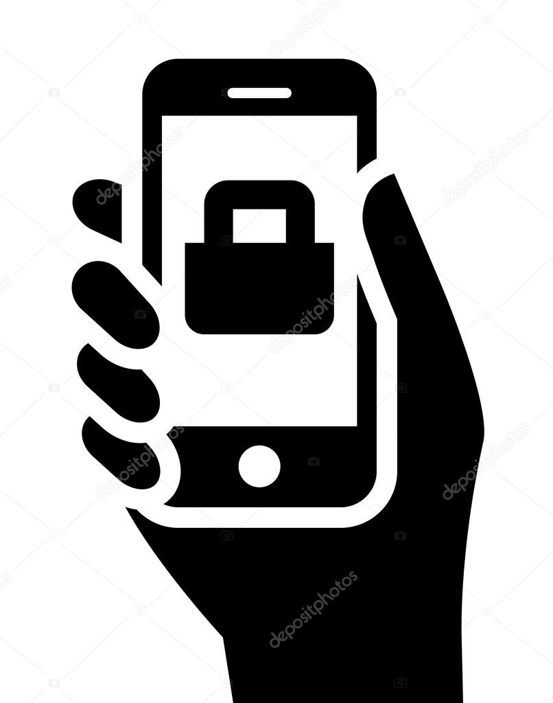 Phone security icon Stock Vector Image by ©furtaev 46417629