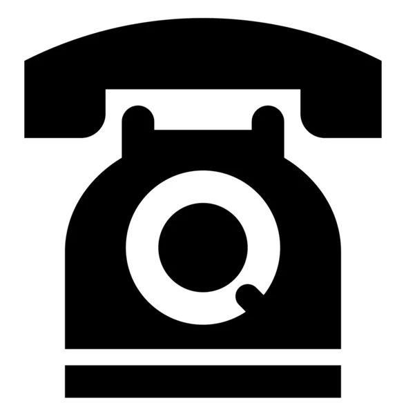 Ícone de telefone retro —  Vetores de Stock