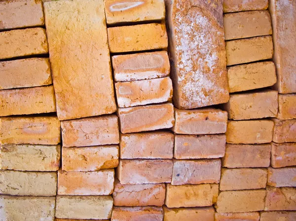 Tilted Brick Stack — Stock Photo, Image