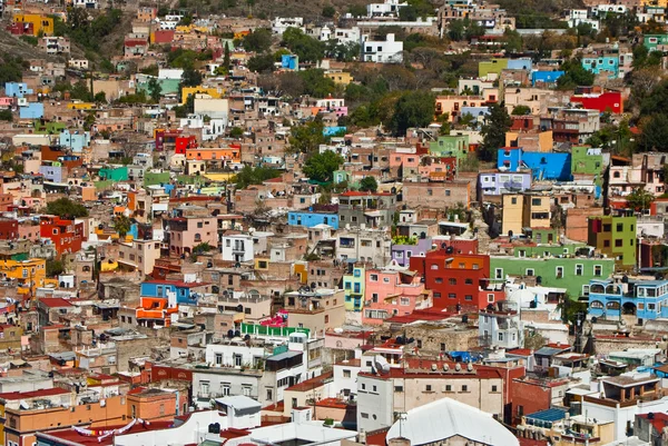 A város sokszínű Guanajuato — Stock Fotó