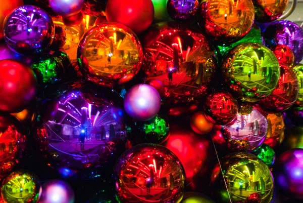 Bright Holiday Balls — Stock Photo, Image