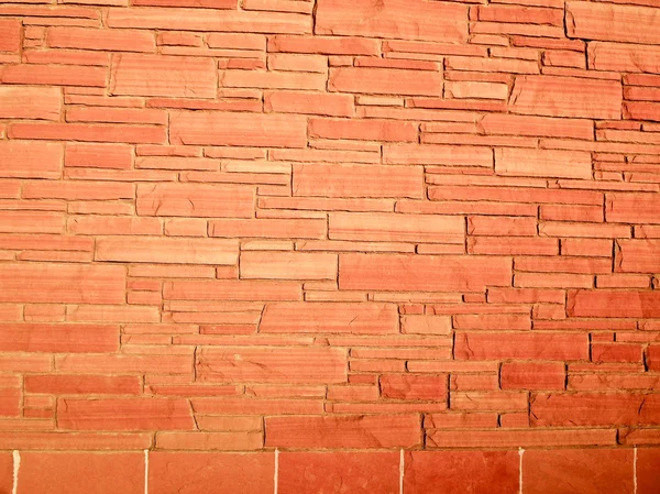 Moderní kamenná zeď — Stock fotografie