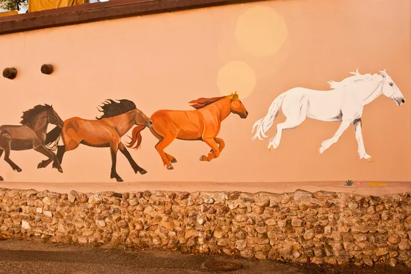 Racing Horses — Stock Photo, Image