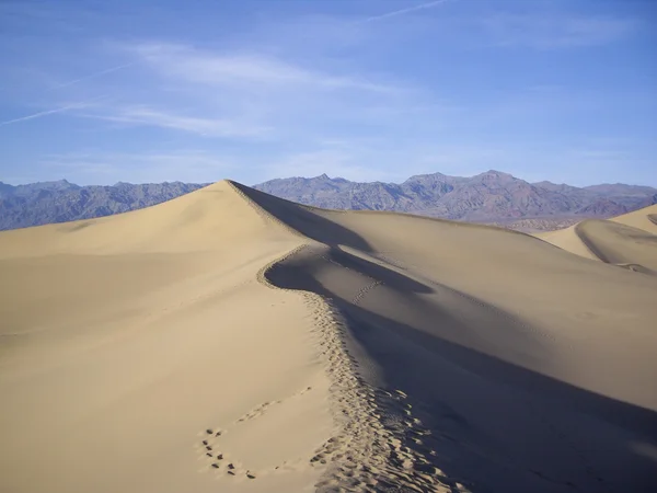 Dunes de sable de la vallée de la mort — Photo