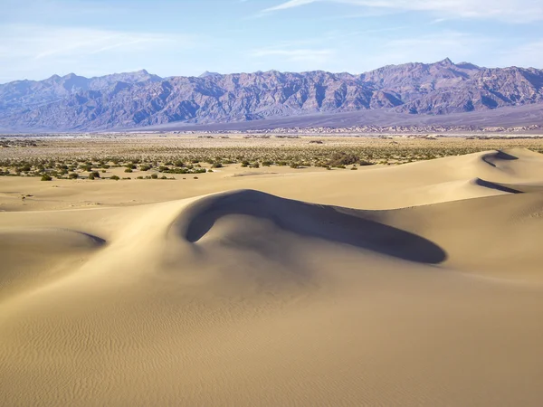 Sanddünen im Death Valley — Stockfoto