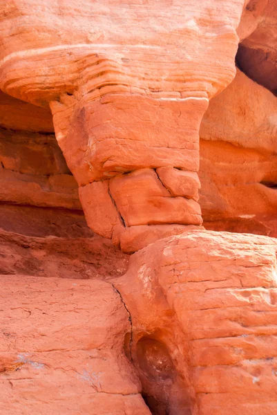 Rosto de Tikki em Sandstone Rock — Fotografia de Stock