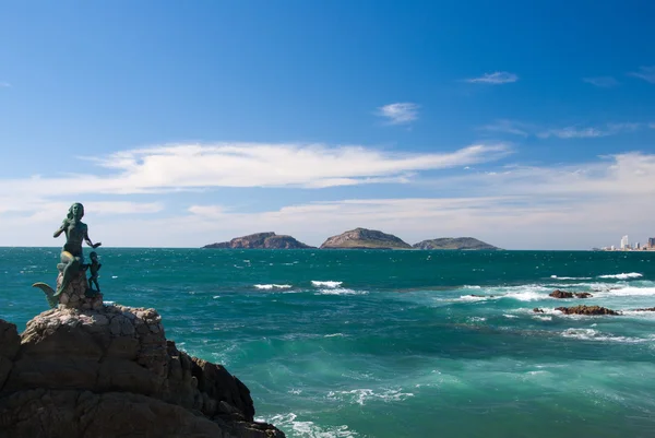 Mazatlans Sirena es la Reina de los Mares — Foto de Stock