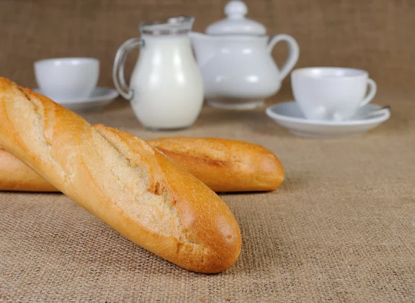 Wheat baguette — Stock Photo, Image