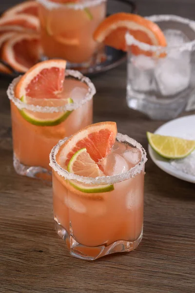 Pink Paloma Great Grapefruit Tequila Cocktail Recipe Any Party — Stock Fotó