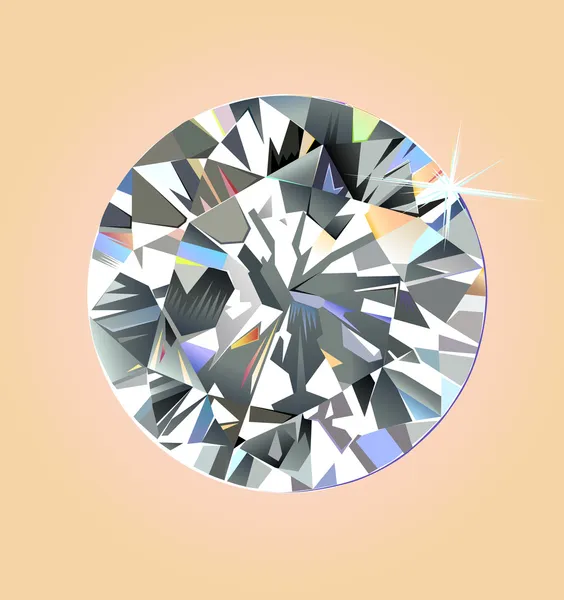 Diamant — Image vectorielle