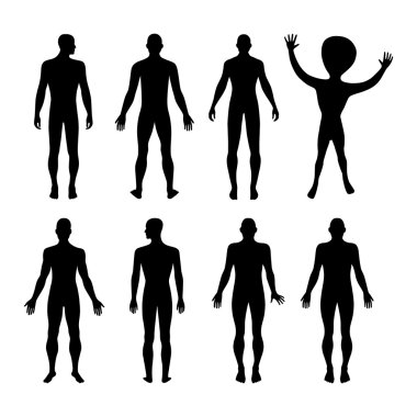 tam uzunlukta önünde, bir adam arka siluet