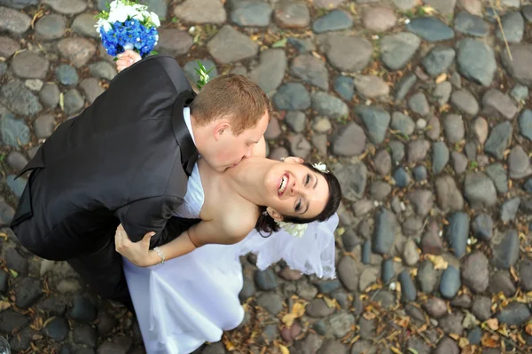 Ženich a nevěsta — Stock fotografie