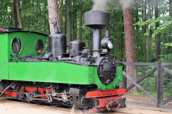 Alte Dampflokomotive — Stockfoto