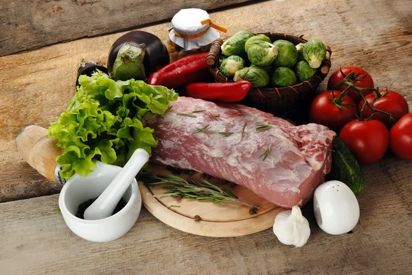 Carne crua — Fotografia de Stock