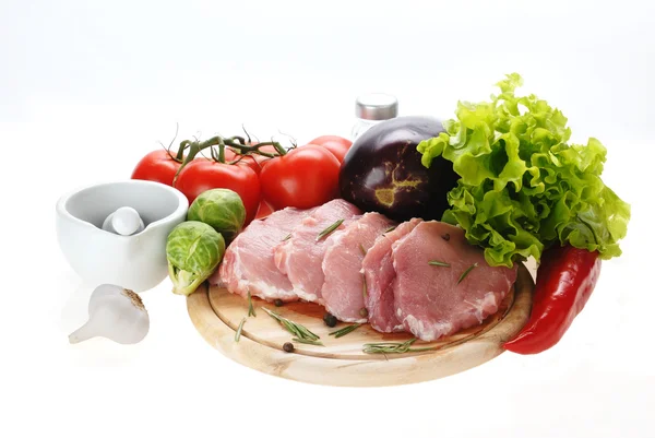 Rohes Fleisch — Stockfoto