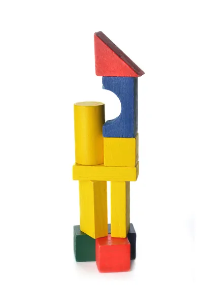Кубики игрушек — стоковое фото