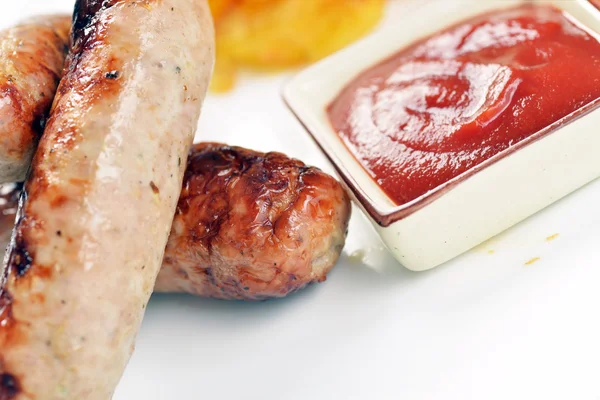 Meat sausages — Stock Photo, Image