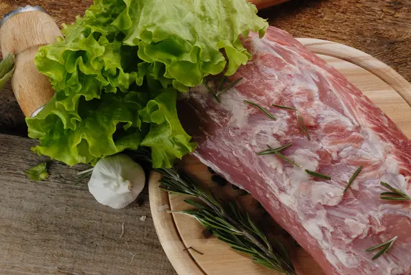 Carne crua — Fotografia de Stock