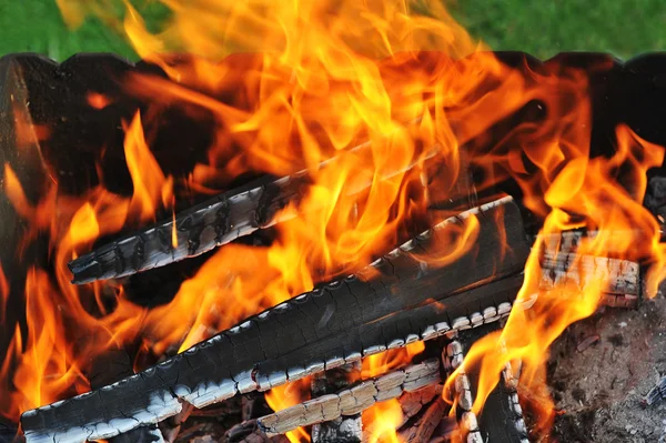Branden van brand — Stockfoto