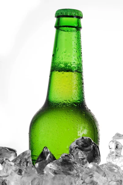 Grüne Flasche — Stockfoto