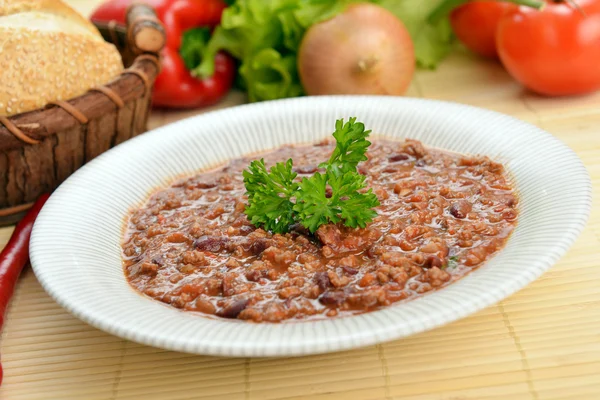 Hot chili con — Stock Photo, Image