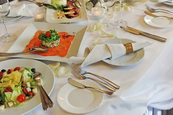 結婚式のディナー — ストック写真