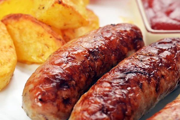 Meat sausages — Stock Photo, Image