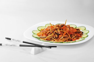 Buharda pişmiş sebzeler