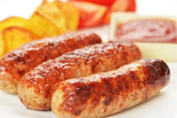 Meat sausages — Stock Photo, Image