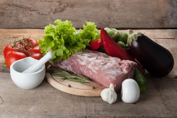 Carne cruda — Foto de Stock