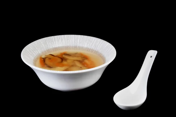 Schüssel mit Suppe — Stockfoto